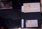 env.1830-50, Collection en 5 classeurs rouges : histoire