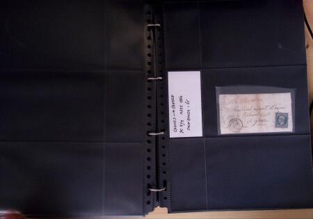 env.1830-50, Collection en 5 classeurs rouges : histoire