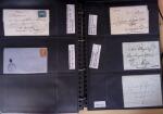env.1830-50, Collection en 5 classeurs rouges : histoire