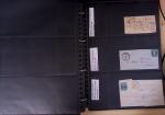 env.1830-50, Collection en 5 classeurs rouges : histoire