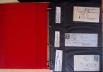 env.1830-50, Collection en 5 classeurs rouges : histoire