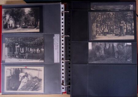 env.1830-50, Collection en 5 classeurs rouges : histoire