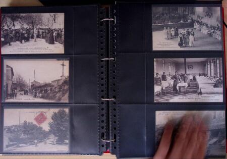 env.1830-50, Collection en 5 classeurs rouges : histoire
