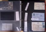 env.1830-50, Collection en 5 classeurs rouges : histoire