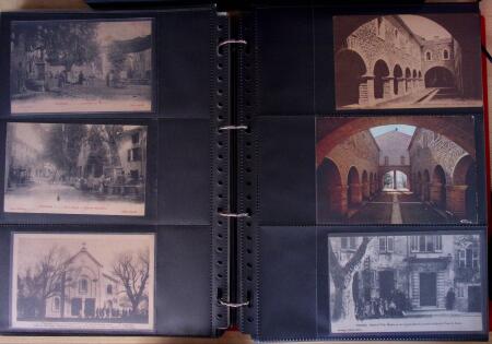 env.1830-50, Collection en 5 classeurs rouges : histoire