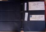 env.1830-50, Collection en 5 classeurs rouges : histoire