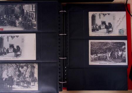 env.1830-50, Collection en 5 classeurs rouges : histoire
