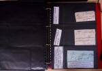 env.1830-50, Collection en 5 classeurs rouges : histoire