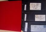 env.1830-50, Collection en 5 classeurs rouges : histoire
