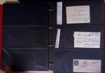 env.1830-50, Collection en 5 classeurs rouges : histoire