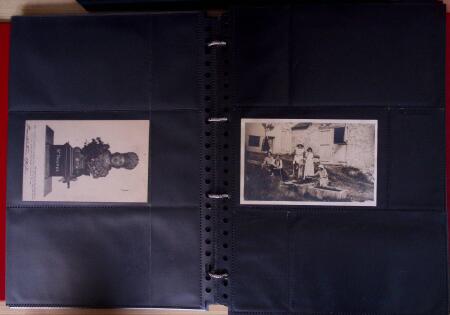 env.1830-50, Collection en 5 classeurs rouges : histoire