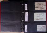 env.1830-50, Collection en 5 classeurs rouges : histoire