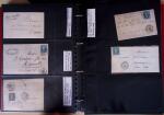 env.1830-50, Collection en 5 classeurs rouges : histoire
