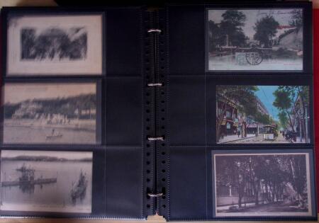 env.1830-50, Collection en 5 classeurs rouges : histoire