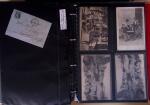 env.1830-50, Collection en 5 classeurs rouges : histoire