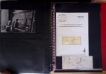 env.1830-50, Collection en 5 classeurs rouges : histoire