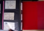 env.1830-50, Collection en 5 classeurs rouges : histoire