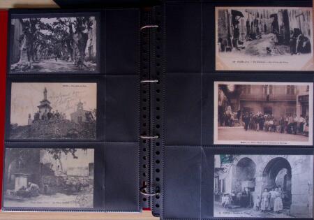 env.1830-50, Collection en 5 classeurs rouges : histoire