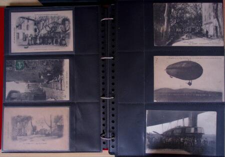 env.1830-50, Collection en 5 classeurs rouges : histoire