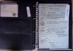 env.1830-50, Collection en 5 classeurs rouges : histoire