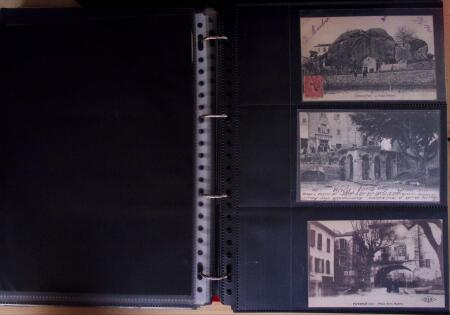 env.1830-50, Collection en 5 classeurs rouges : histoire