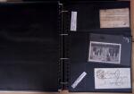 env.1830-50, Collection en 5 classeurs rouges : histoire