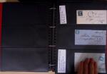 env.1830-50, Collection en 5 classeurs rouges : histoire
