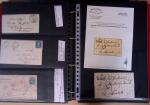 env.1830-50, Collection en 5 classeurs rouges : histoire