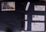 env.1830-50, Collection en 5 classeurs rouges : histoire