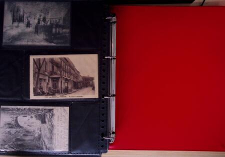 env.1830-50, Collection en 5 classeurs rouges : histoire