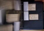 1600-1913, 6 albums de lettres avec lettres anciennes,