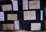 1600-1913, 6 albums de lettres avec lettres anciennes,