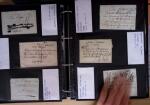 1600-1913, 6 albums de lettres avec lettres anciennes,