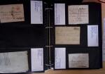 1600-1913, 6 albums de lettres avec lettres anciennes,