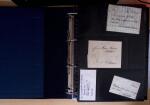1600-1913, 6 albums de lettres avec lettres anciennes,