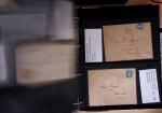 1600-1913, 6 albums de lettres avec lettres anciennes,