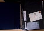 1600-1913, 6 albums de lettres avec lettres anciennes,