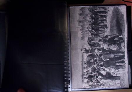 1600-1913, 6 albums de lettres avec lettres anciennes,