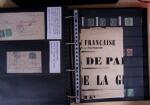1600-1913, 6 albums de lettres avec lettres anciennes,