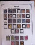 1849-2010, Collection de France en 8 classeurs YT, obl,