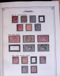 1849-2010, Collection de France en 8 classeurs YT, obl,