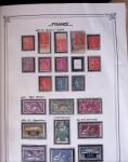 1849-2010, Collection de France en 8 classeurs YT, obl,