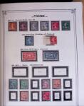 1849-2010, Collection de France en 8 classeurs YT, obl,