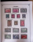 1849-2010, Collection de France en 8 classeurs YT, obl,