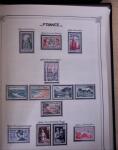 1849-2010, Collection de France en 8 classeurs YT, obl,