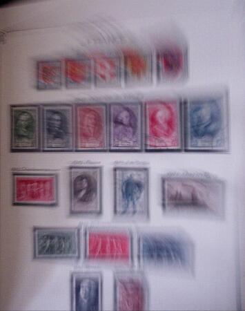 1849-2010, Collection de France en 8 classeurs YT, obl,