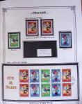 1849-2010, Collection de France en 8 classeurs YT, obl,