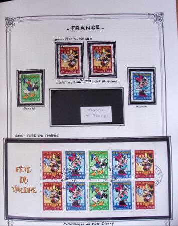 1849-2010, Collection de France en 8 classeurs YT, obl,