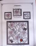 1849-2010, Collection de France en 8 classeurs YT, obl,