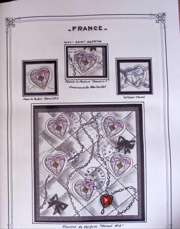 1849-2010, Collection de France en 8 classeurs YT, obl,
